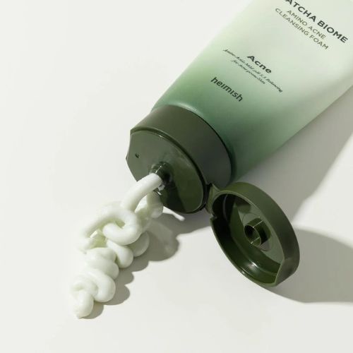 Matcha Biome Amino Acne Cleansing Foam Heimish