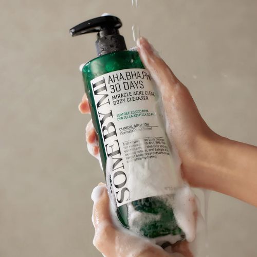 AHA BHA PHA 30 Days Miracle Acne Clear Body Cleanser - SOME BY MI
