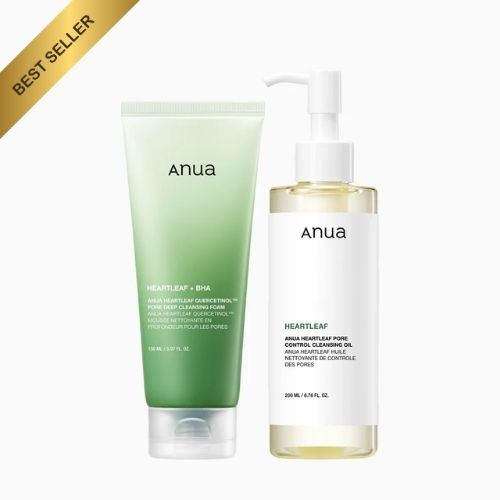 Combo Doble Limpieza ANUA : Piel Mixta/Grasa con imperfecciones