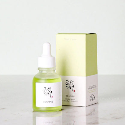 Green tea + Panthenol: Calming Serum Beauty of Joseon