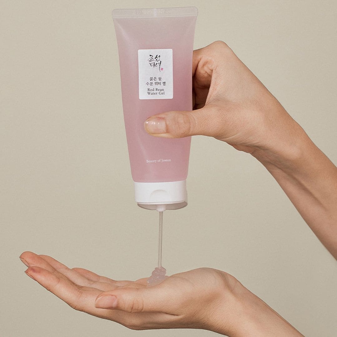 Red Bean Water Gel - Beauty of Joseon: Hidratante en gel con extracto de frijol rojo ideal para pieles mixtas y grasas. skincare coreano para el cuidado de la piel en Pieleza, Ecuador