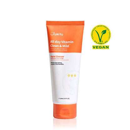 Limpiador Facial All Day Vitamin Clean & Mild de Jumiso: elimina impurezas y células muertas