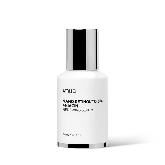 ANUA Retinol 0,3% + Niacin Renewing Serum. Maquillaje coreano y Skincare Coreano en Ecuador