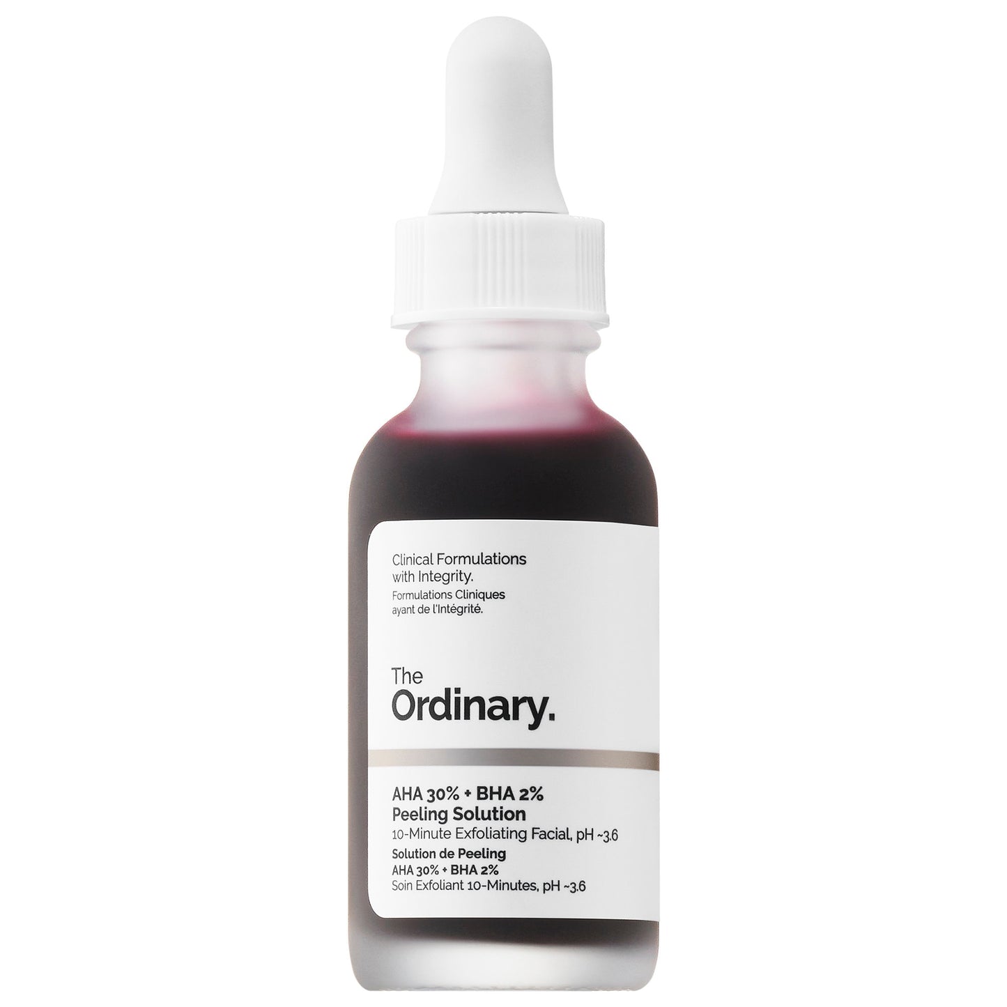 AHA 30% + BHA 2% Peeling Solution The Ordinary.